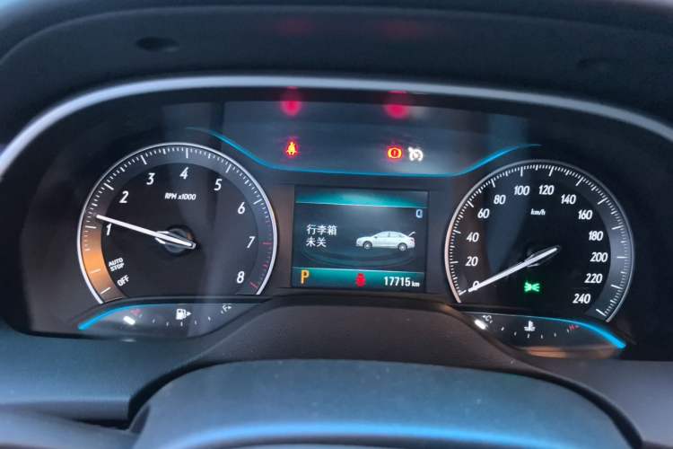 Used Buick GT 2021 Revised Version 1.3T Automatic Mild Hybrid Elite Edition Instrument Cluster