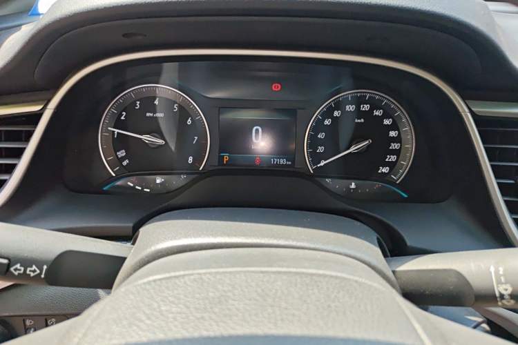 Used Buick GT 2021 Revised Version Flagship 1.5L Automatic Elite Edition Odometer Close Up