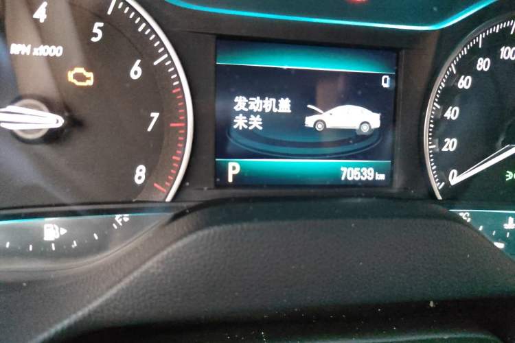 Used Buick GT 2021 Revised Version Flagship 1.5L Automatic Elite Edition Odometer Close Up