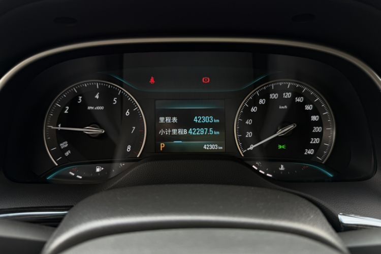 Used Buick GT 2021 Revised Version Flagship 1.5L Automatic Elite Edition Odometer Close Up