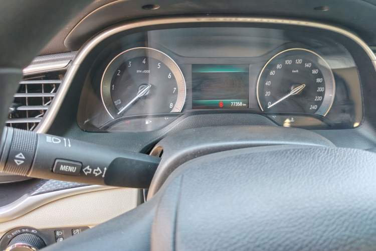 Used Buick GT 2021 Exemplar 1.5L Automatic Elite Version Odometer Close Up