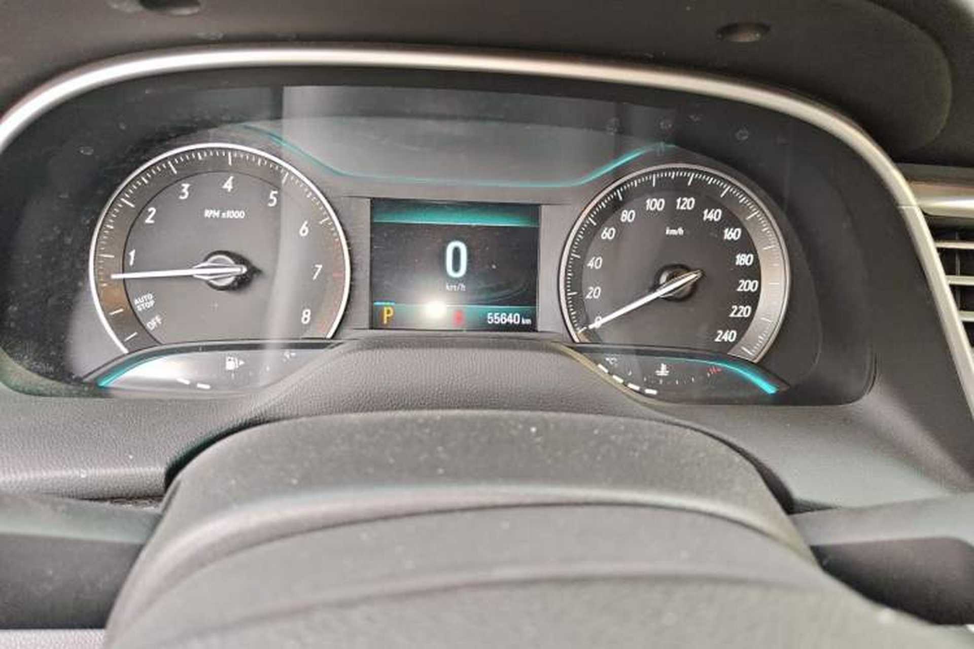 Used Buick GT 2021 Revised Version Flagship 1.5L Automatic Elite Edition Odometer Close Up
