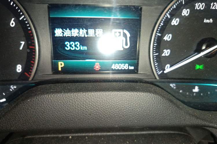 Used Buick GT 2021 Revised Version Flagship 1.5L Automatic Elite Edition Odometer Close Up