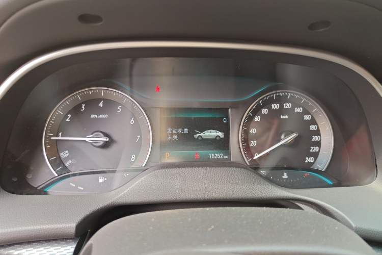 Used Buick GT 2021 Revised Version Flagship 1.5L Automatic Elite Edition Odometer Close Up
