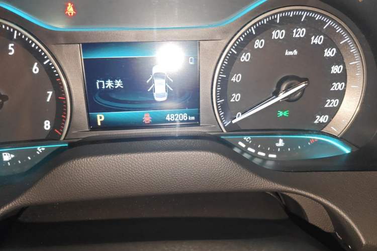 Used Buick GT 2021 Revised Version Flagship 1.5L Automatic Elite Edition Odometer Close Up