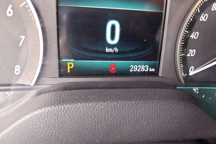 Used Buick GT 2021 Revised Version Flagship 1.5L Automatic Elite Edition Odometer Close Up