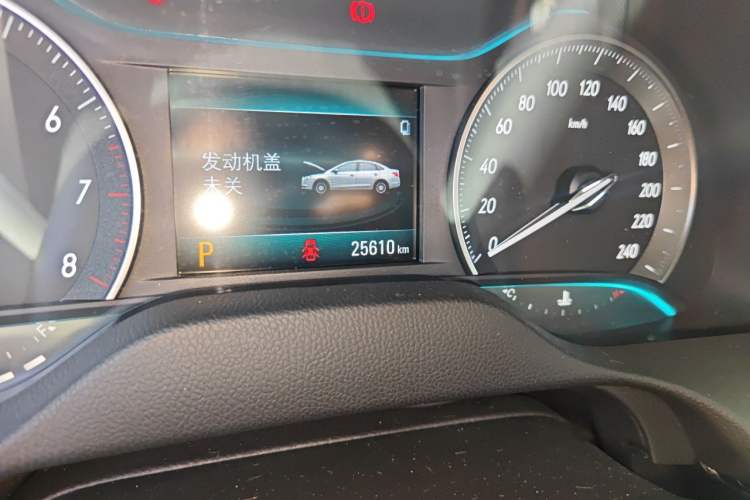 Used Buick GT 2021 Revised Version Flagship 1.5L Automatic Elite Edition Odometer Close Up