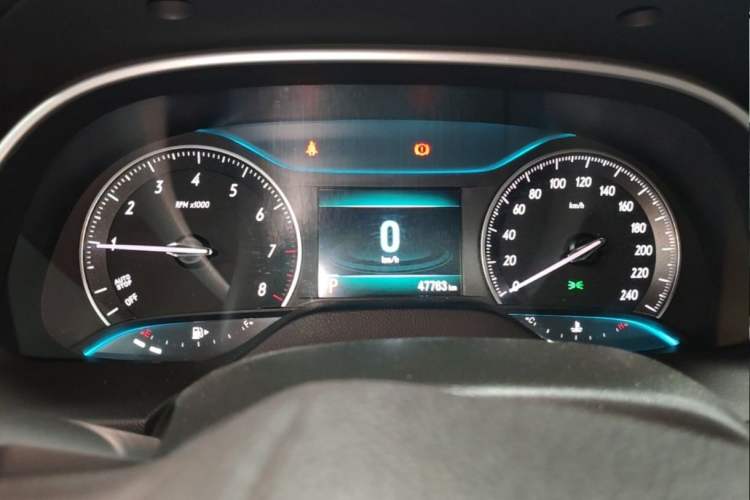 Used Buick GT 2021 Revised Version 1.3T Automatic Mild Hybrid Elite Edition Odometer Close Up