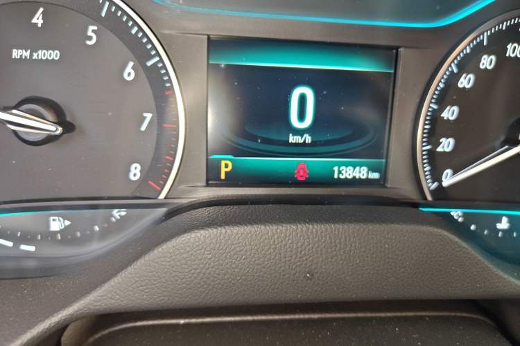 Used Buick GT 2021 Revised Version Flagship 1.5L Automatic Elite Edition Odometer Close Up