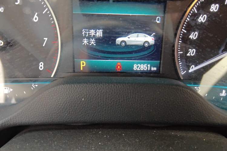 Used Buick GT 2021 Revised Version Flagship 1.5L Automatic Elite Edition Odometer Close Up