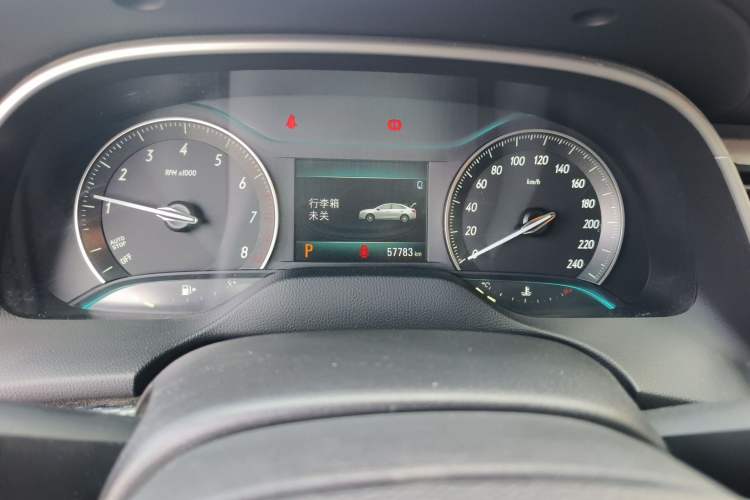 Used Buick GT 2021 Revised Version Flagship 1.5L Automatic Elite Edition Odometer Close Up