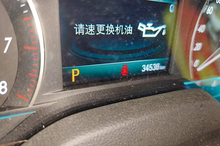 Used Buick GT 2021 Revised Version 1.3T Automatic Mild Hybrid Elite Edition Odometer Close Up