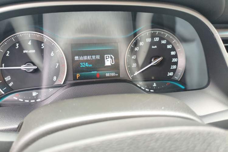 Used Buick GT 2021 Revised Version Flagship 1.5L Automatic Elite Edition Odometer Close Up