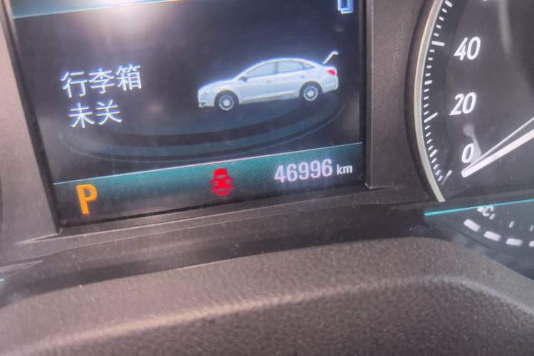 Used Buick GT 2021 Revised Version Flagship 1.5L Automatic Elite Edition Odometer Close Up