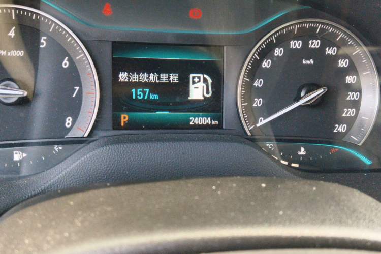 Used Buick GT 2021 Revised Version Flagship 1.5L Automatic Elite Edition Odometer Close Up