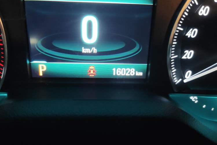 Used Buick GT 2021 Revised Version Flagship 1.5L Automatic Elite Edition Odometer Close Up