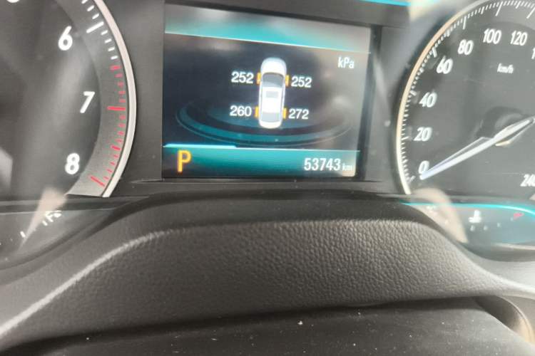 Used Buick GT 2021 Revised Version Flagship 1.5L Automatic Elite Edition Odometer Close Up