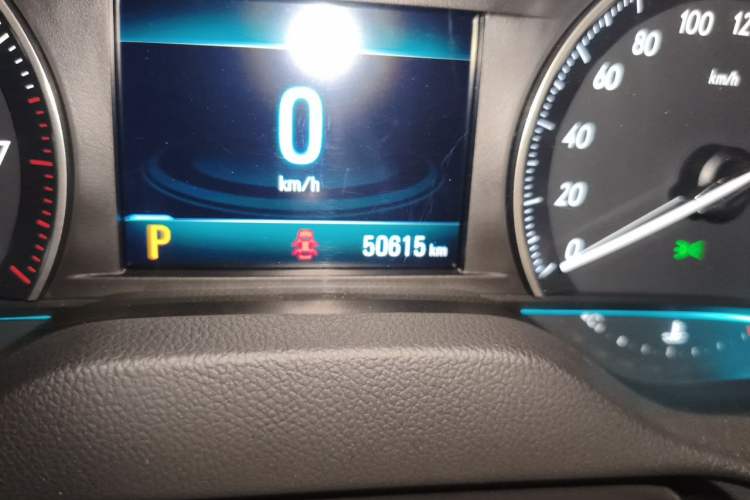 Used Buick GT 2021 Revised Version Flagship 1.5L Automatic Elite Edition Odometer Close Up