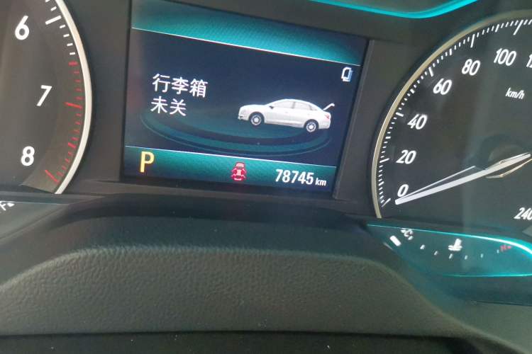 Used Buick GT 2021 Revised Version Flagship 1.5L Automatic Elite Edition Odometer Close Up