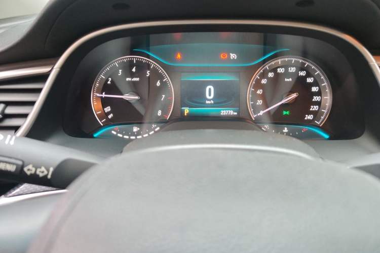 Used Buick GT 2021 Exemplar 1.5L Automatic Elite Version Odometer Close Up
