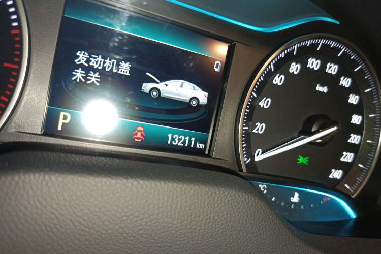 Used Buick GT 2021 Revised Version Flagship 1.5L Automatic Elite Edition Odometer Close Up