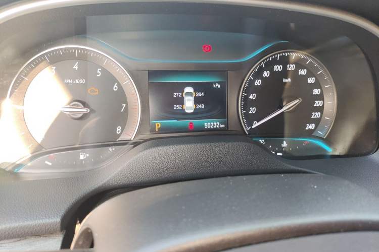 Used Buick GT 2021 Exemplar 1.5L Automatic Entry-Level Trim Odometer Close Up