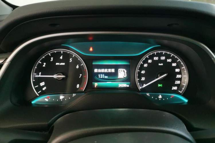 Used Buick GT 2021 Revised Version Flagship 1.5L Automatic Elite Edition Odometer Close Up
