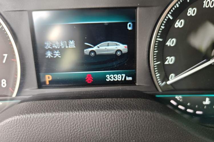 Used Buick GT 2021 Revised Version Flagship 1.5L Automatic Elite Edition Odometer Close Up