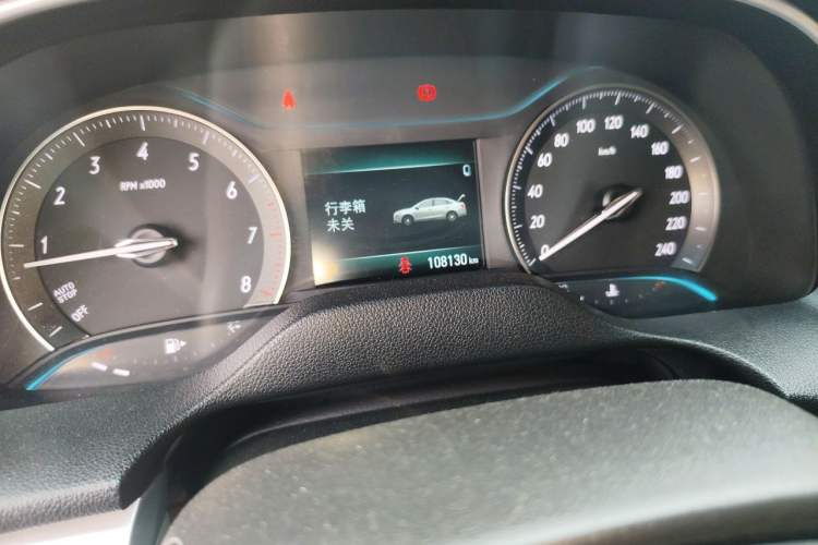 Used Buick GT 2021 Exemplar 1.5L Automatic Entry-Level Trim Odometer Close Up