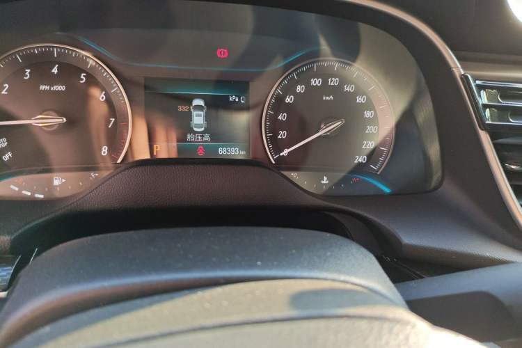 Used Buick GT 2021 Revised Version Flagship 1.5L Automatic Elite Edition Odometer Close Up