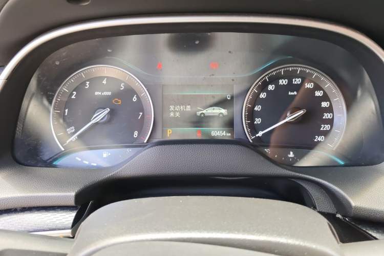Used Buick GT 2021 Revised Version Flagship 1.5L Automatic Elite Edition Odometer Close Up