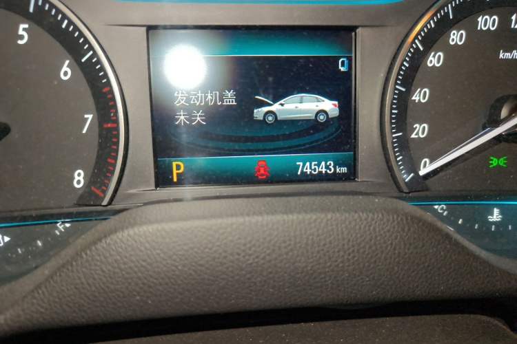 Used Buick GT 2021 Revised Version Flagship 1.5L Automatic Elite Edition Odometer Close Up