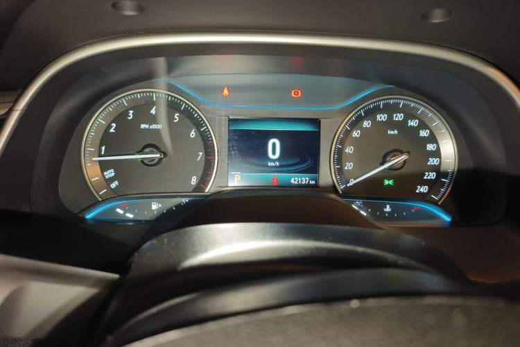 Used Buick GT 2021 Revised Version Flagship 1.5L Automatic Elite Edition Odometer Close Up