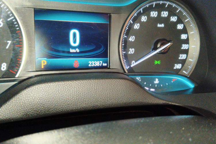 Used Buick GT 2021 Revised Version Flagship 1.5L Automatic Elite Edition Odometer Close Up