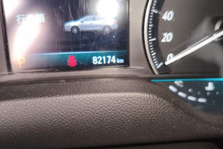 Used Buick GT 2021 Revised Version 1.3T Automatic Mild Hybrid Elite Edition Odometer Close Up