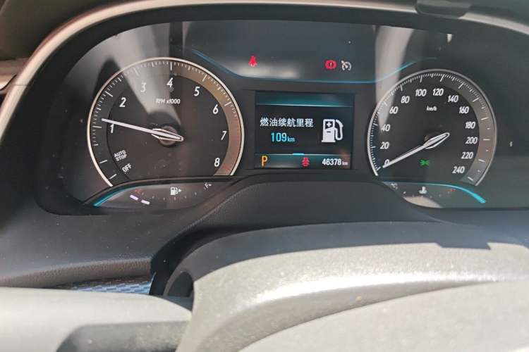Used Buick GT 2021 Revised Version Flagship 1.5L Automatic Elite Edition Odometer Close Up