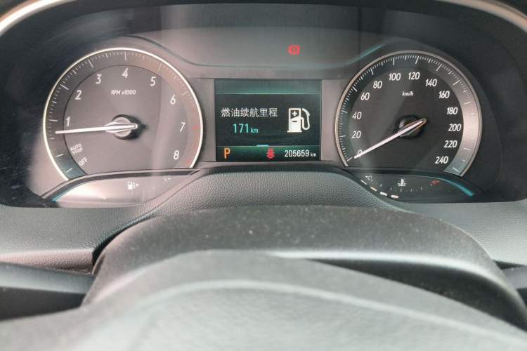 Used Buick GT 2021 Revised Version Flagship 1.5L Automatic Elite Edition Odometer Close Up