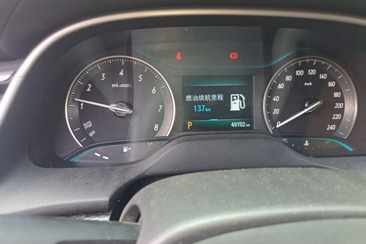 Used Buick GT 2021 Revised Version Flagship 1.5L Automatic Elite Edition Odometer Close Up