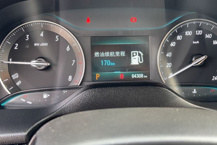 Used Buick GT 2021 Revised Version Flagship 1.5L Automatic Elite Edition Odometer Close Up