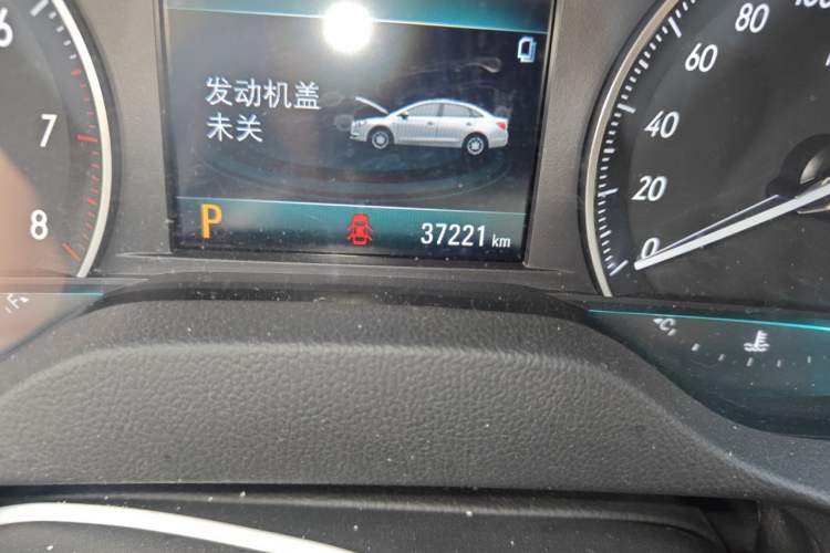 Used Buick GT 2021 Revised Version Flagship 1.5L Automatic Elite Edition Odometer Close Up