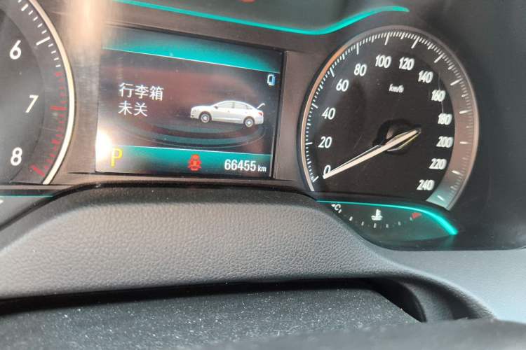 Used Buick GT 2021 Revised Version Flagship 1.5L Automatic Elite Edition Odometer Close Up