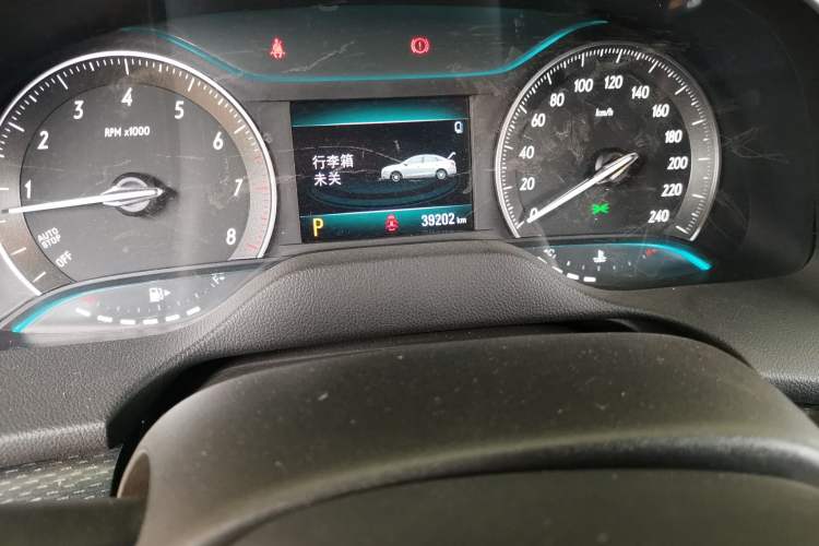 Used Buick GT 2021 Revised Version Flagship 1.5L Automatic Elite Edition Odometer Close Up