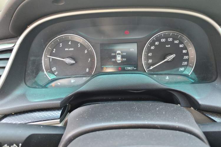 Used Buick GT 2021 Exemplar 1.5L Automatic Elite Version Odometer Close Up