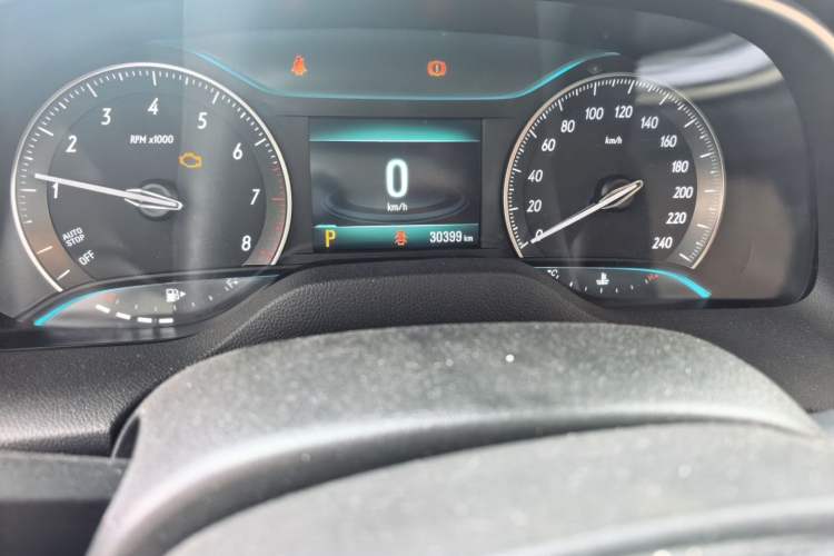Used Buick GT 2021 Revised Version Flagship 1.5L Automatic Elite Edition Odometer Close Up