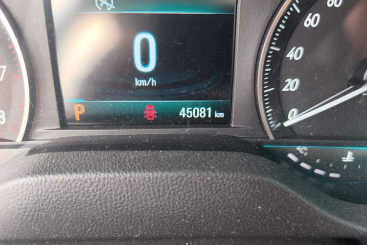 Used Buick GT 2021 Revised Version Flagship 1.5L Automatic Elite Edition Odometer Close Up
