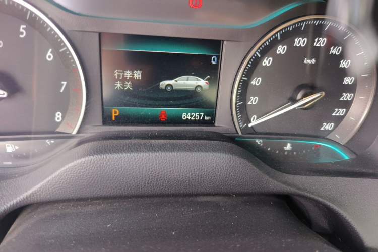 Used Buick GT 2021 Revised Version Flagship 1.5L Automatic Elite Edition Odometer Close Up