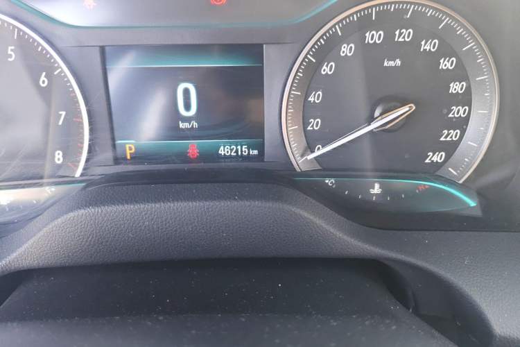 Used Buick GT 2021 Revised Version Flagship 1.5L Automatic Elite Edition Odometer Close Up