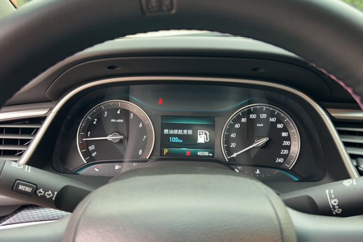 Used Buick GT 2021 Revised Version Flagship 1.5L Automatic Elite Edition Odometer Close Up