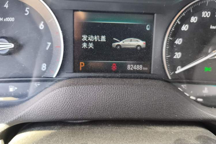Used Buick GT 2021 Exemplar 1.5L Automatic Elite Version Odometer Close Up