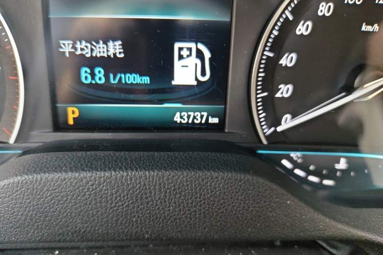 Used Buick GT 2021 Exemplar 1.5L Automatic Elite Version Odometer Close Up